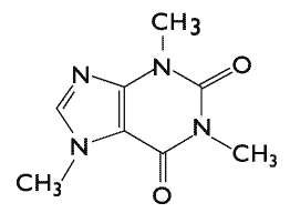 Caffeine molecular structure