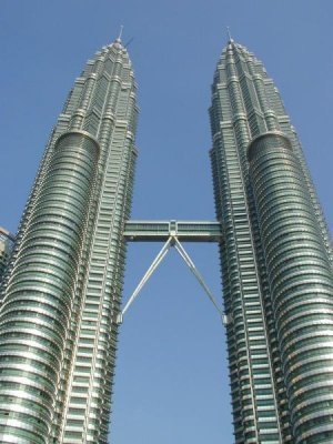 Kuala Lumpur's landmark, the Petronas Twin Towers