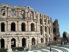 El Djem: the amphitheater of Thysdrus