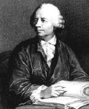 Leonhard Euler aged 49 (oil painting by Emanuel Handmann, 1756)