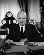 Eisenhower in the Oval Office, February 29, 1956.