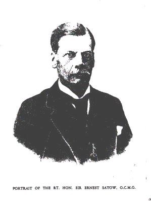 Sir Ernest Satow, G.C.M.G