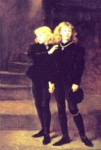 The Two Princes Edward and Richard in the Tower, 1483