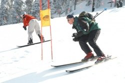 Members of the US Air Force skiing at Keystone Resort's 14th Annual SnoFest