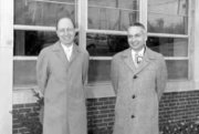Eugene Wigner (left) and Alvin Weinberg 