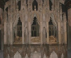 Edward II's tomb at Gloucester Cathedral